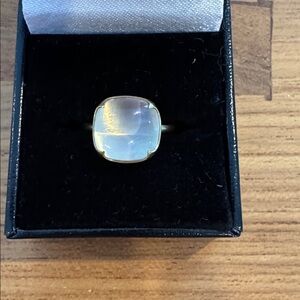 Gabriella Kiss Fine Rainbow Moonstone 18k Ring. Like new! Bought from August LA